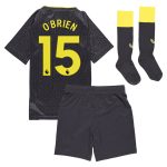 everton castore away infant kit 2024-25 with obrien 15 printing Collection | Everton FC Jerseys & Footwear