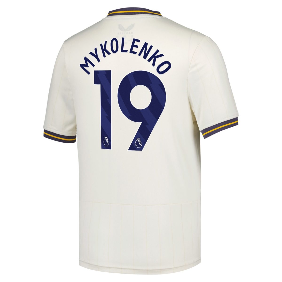 everton castore third shirt 2024-25 – kids with mykolenko 19 printing Collection | Everton FC Jerseys & Footwear