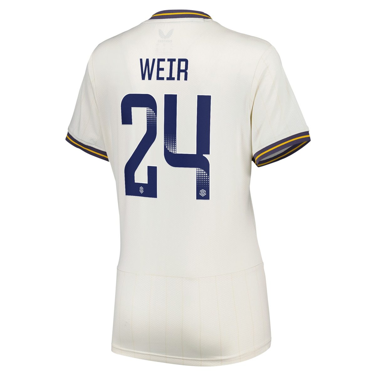 everton wsl castore third pro shirt 2024-25 – womens with weir 24 printing Collection | Everton FC Jerseys & Footwear