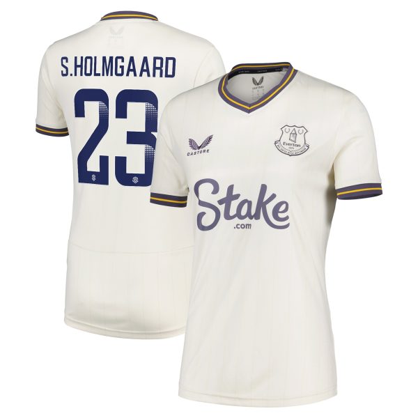 everton wsl castore third shirt 2024-25 – womens with s.holmgaard 23 printing Collection | Everton FC Jerseys & Footwear